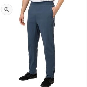 Navy Activewear Stretch Pants